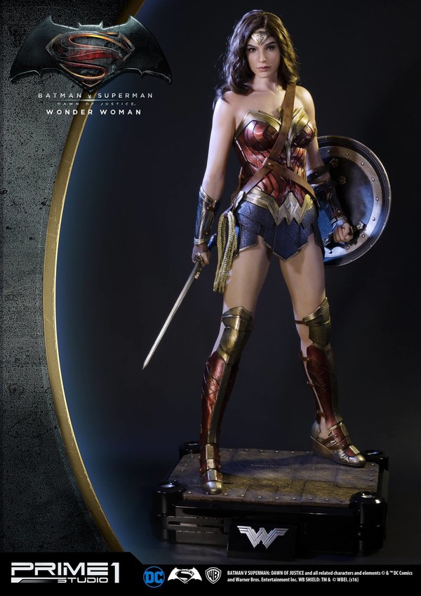 Wonder Woman, Batman V Superman: Dawn Of Justice, Prime 1 Studio, Pre-Painted, 1/2, 4562471903809